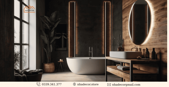 Đồ decor nhà tắm hiện đại, độc lạ