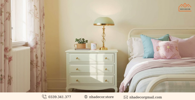 Decor phòng ngủ với ánh sáng tự nhiên ấm áp